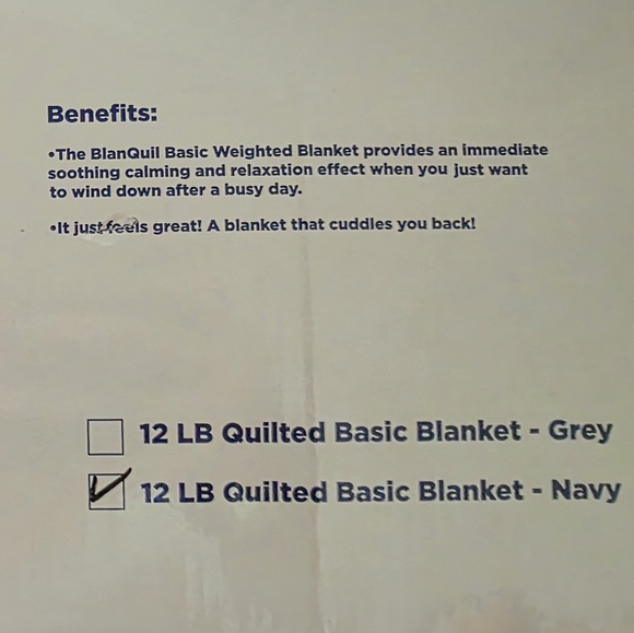Weighted blanket Blanquil - Picture 3 of 3